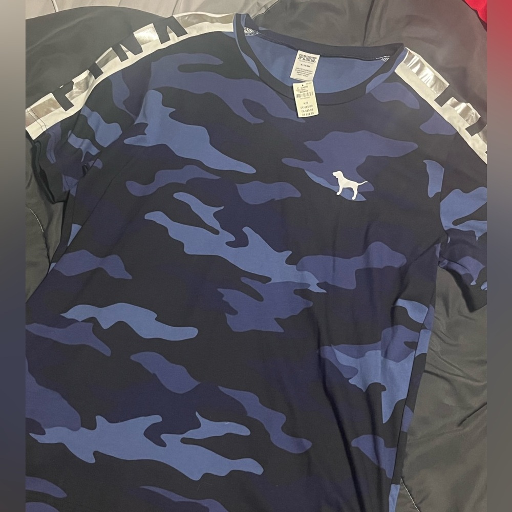 Blue Camo Shirt